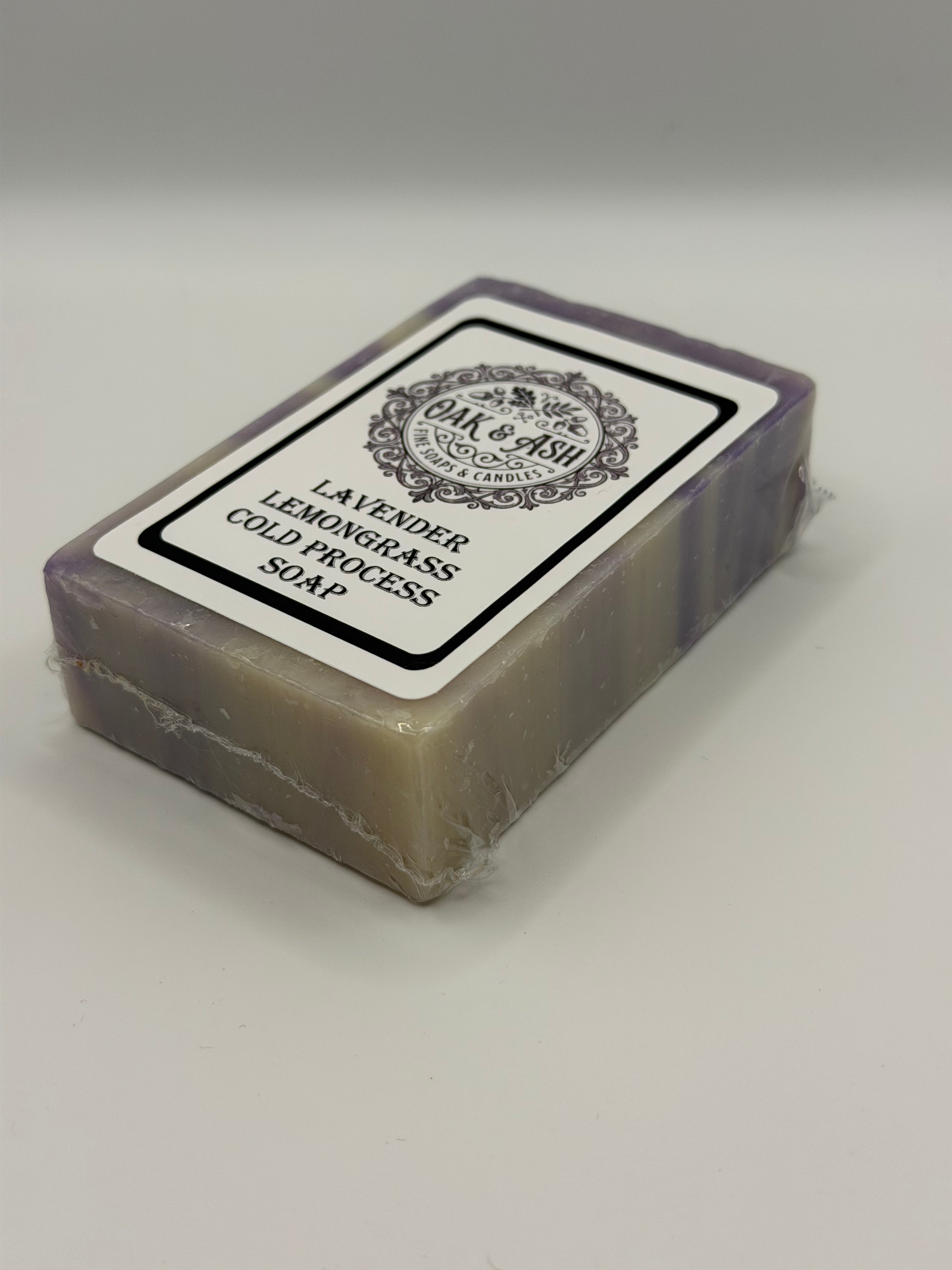 Jabón de Lavanda y Hierba Limón Elaborado en Frío