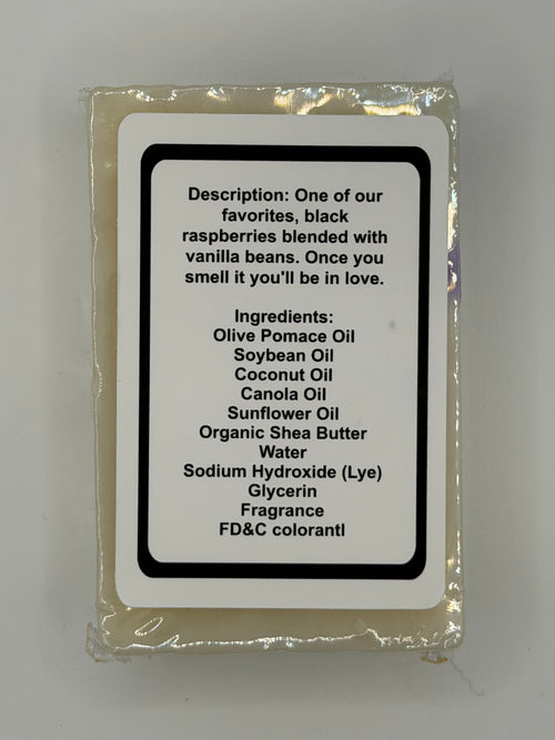 Black Raspberry Vanilla Cold Process Soap