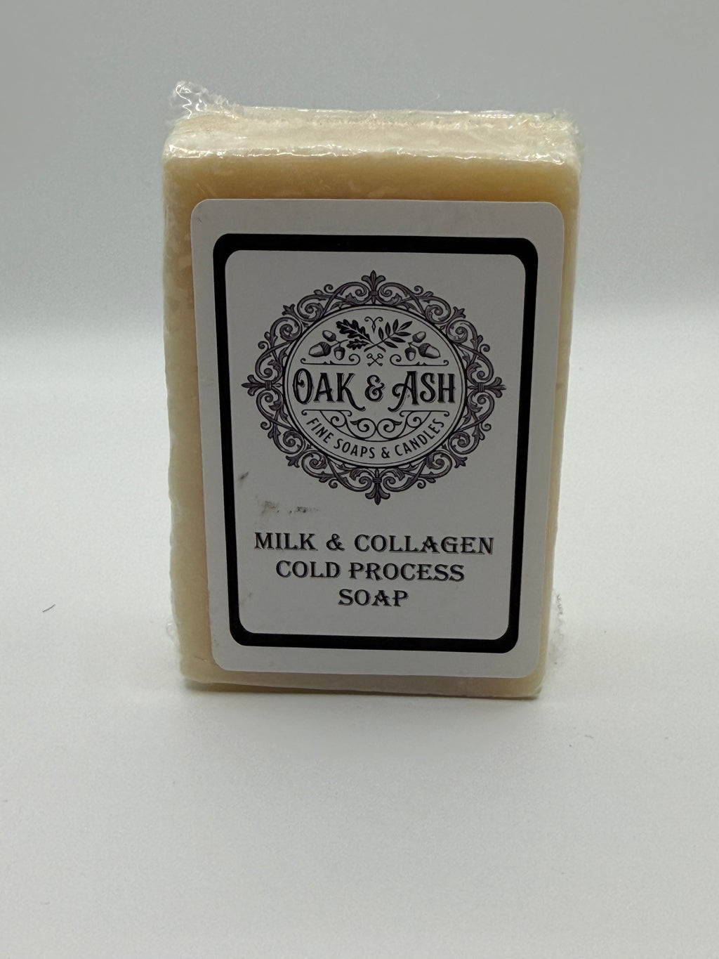 Jabón facial de leche y colágeno de proceso en frío