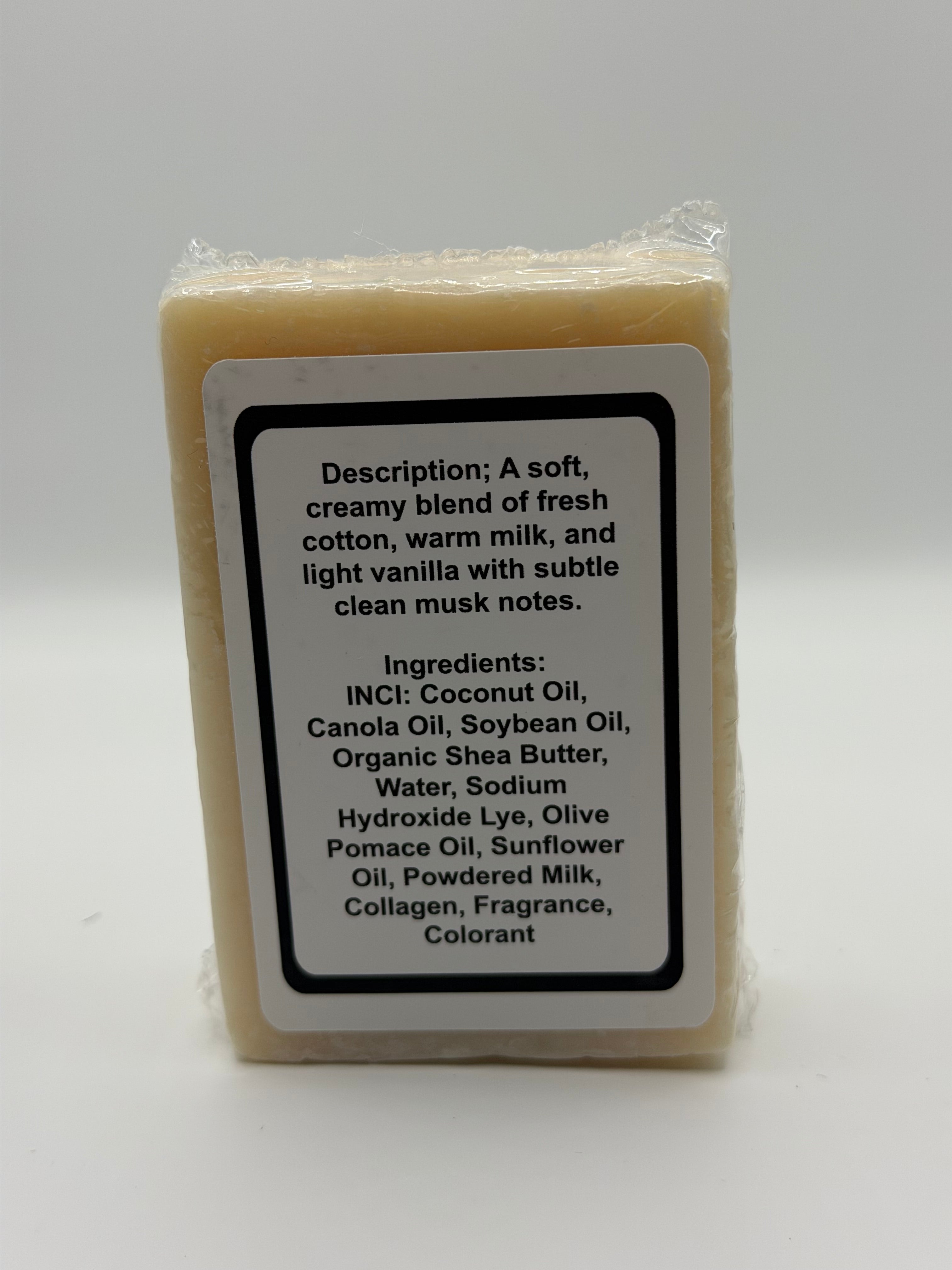 Jabón facial de leche y colágeno de proceso en frío