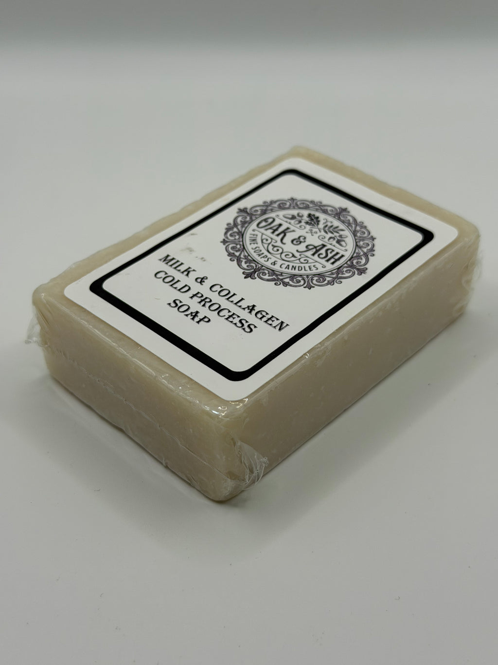Jabón facial de leche y colágeno de proceso en frío